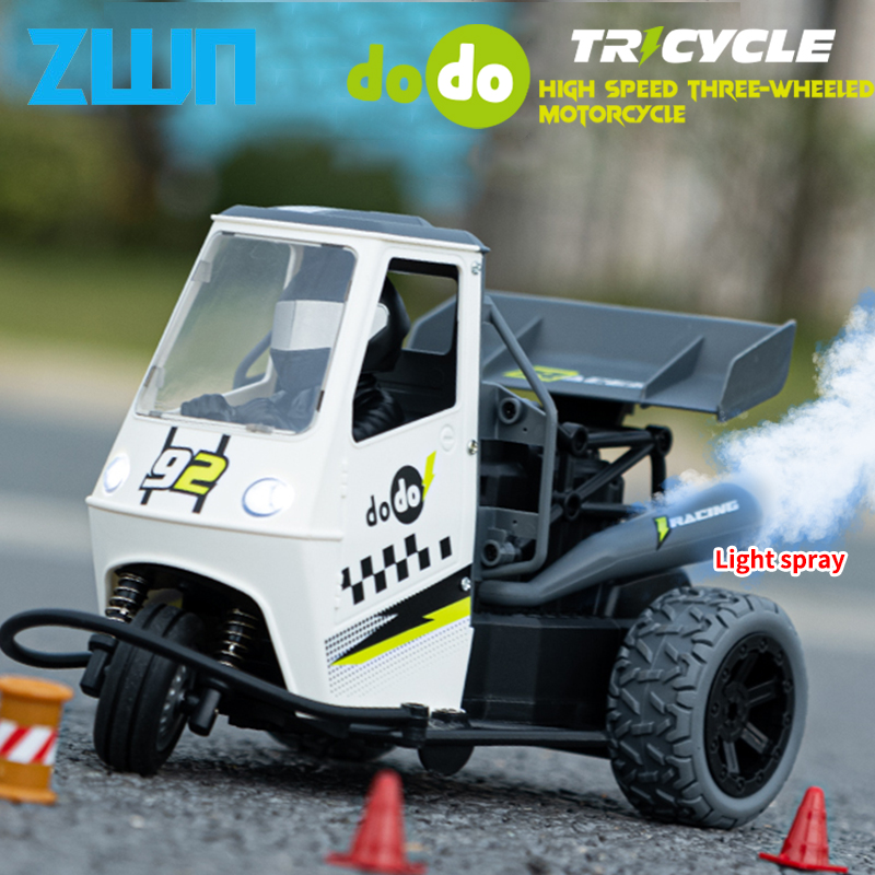 Drone Vera Rc - ZWN S810 สามล้อ RC รถสเปรย์ไฟ 2.4G