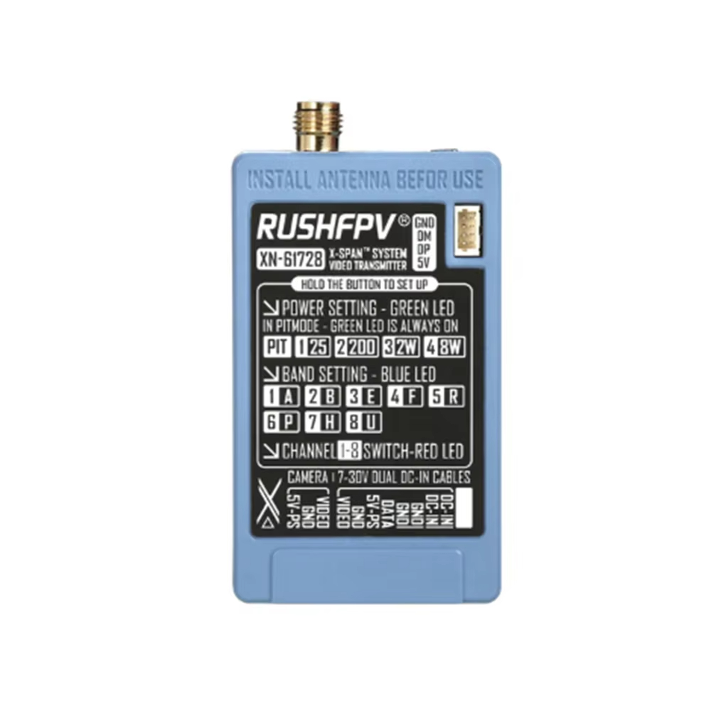 RUSHFPV 6.1‑7.2G 8W X61728 VTX - Drone Rc Accessories บทวิจารณ์และราคา