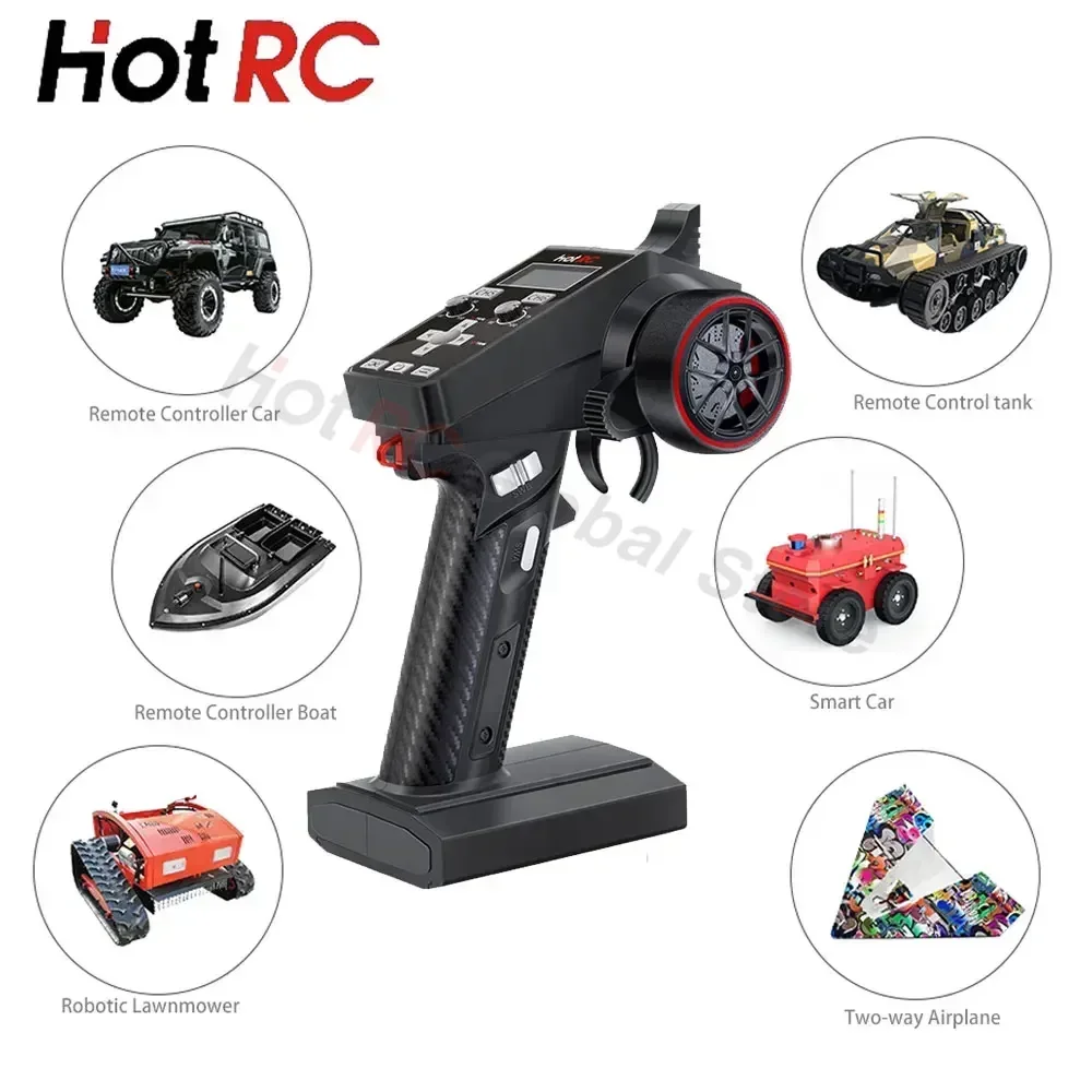 HotRC CT-6A 2.4G 6CH 6 ช่องสัญ - Drone Rc Boat บทวิจารณ์และราคา