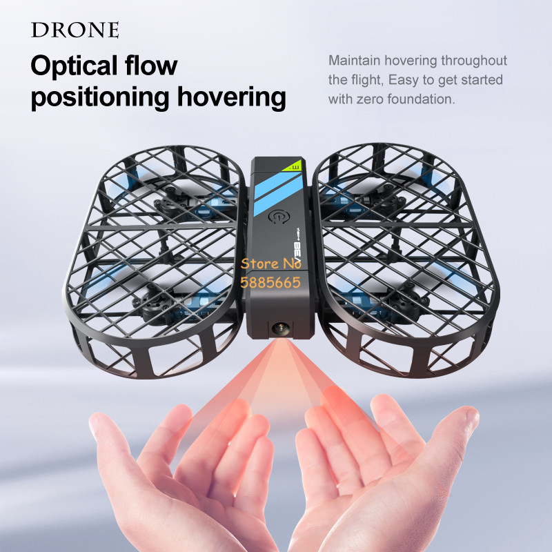 กล้อง 8K HD 360 °   การป้องกัน - Drone Rc Harness บทวิจารณ์และราคา