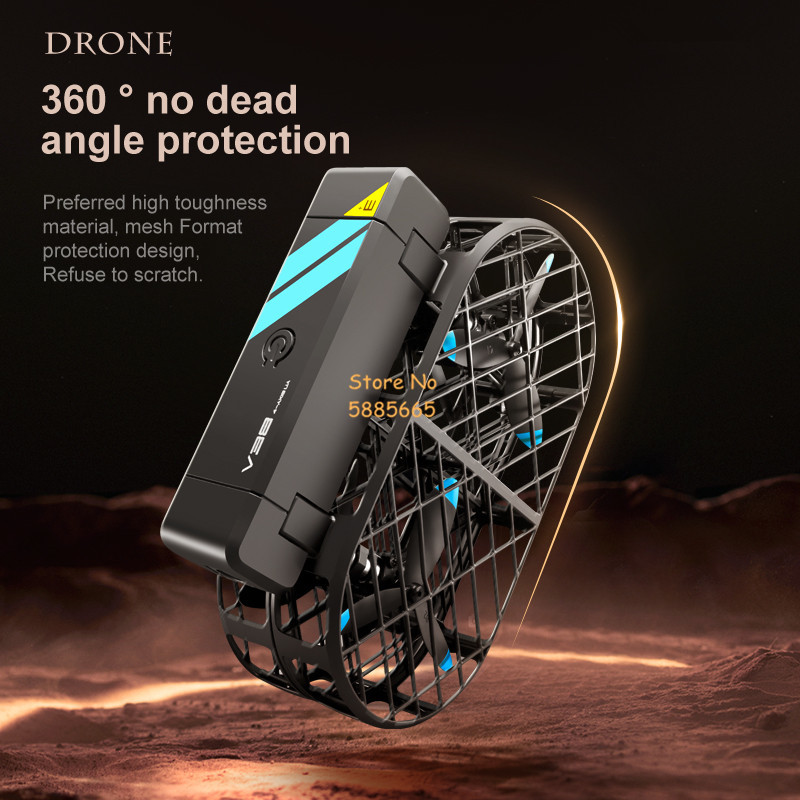 กล้อง 8K HD 360 °   การป้องกัน - Drone Rc Harness บทวิจารณ์และราคา