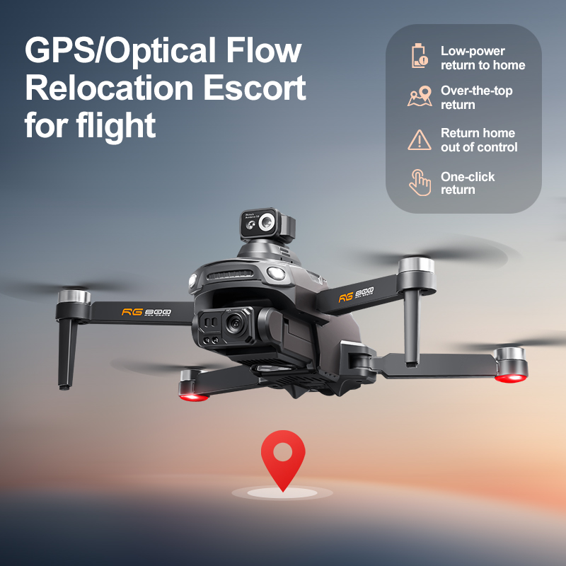โดรน RG800 MAX GPS ระดับมืออาช - Drone Rc Harness บทวิจารณ์และราคา