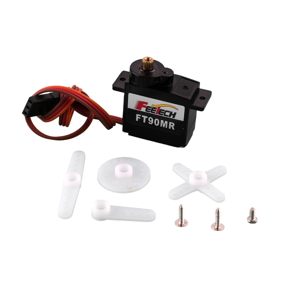 เฟตเทค FT90M ไมโครเซอร์โวแบบดิ - Drone Rc Accessories บทวิจารณ์และราคา