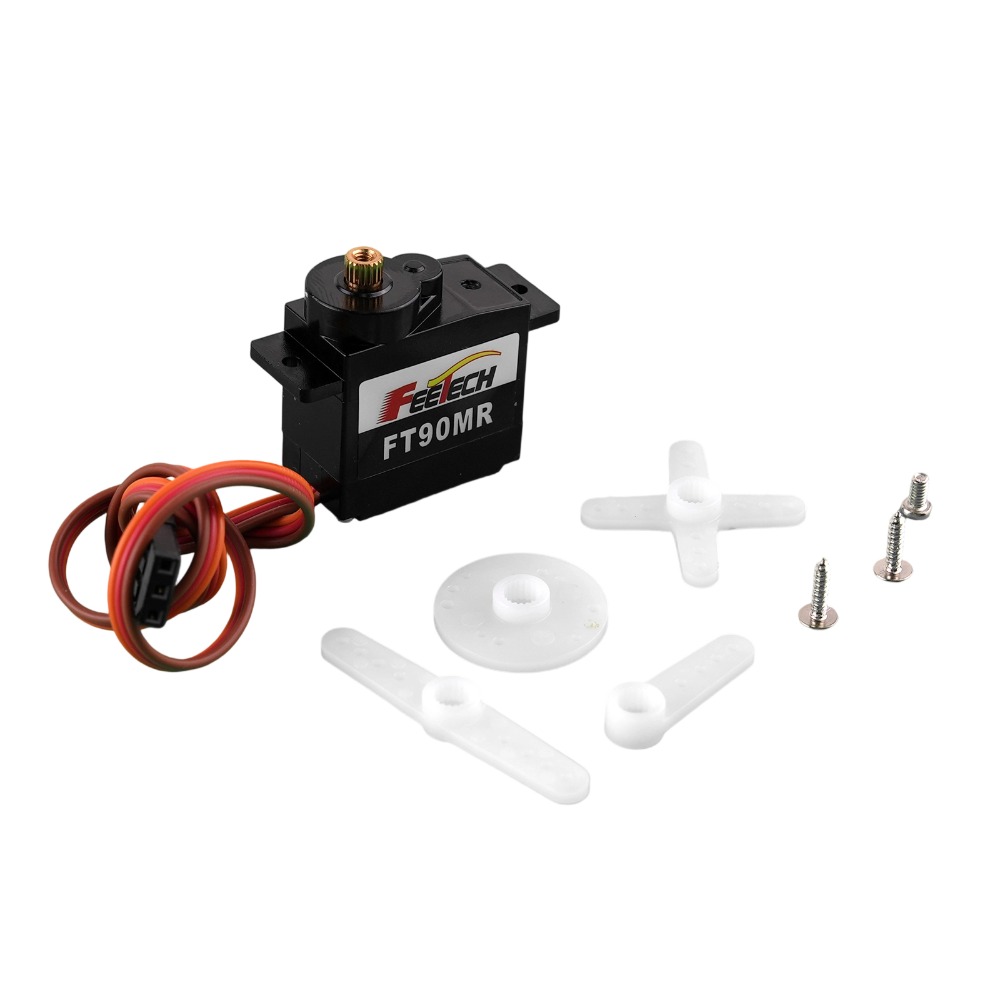 เฟตเทค FT90M ไมโครเซอร์โวแบบดิ - Drone Rc Accessories บทวิจารณ์และราคา