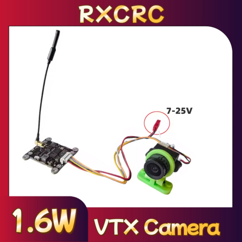 โมดูล RXCRC 5.8G 48CH 1.6W VTX - Rc Airplane Drone บทวิจารณ์และราคา