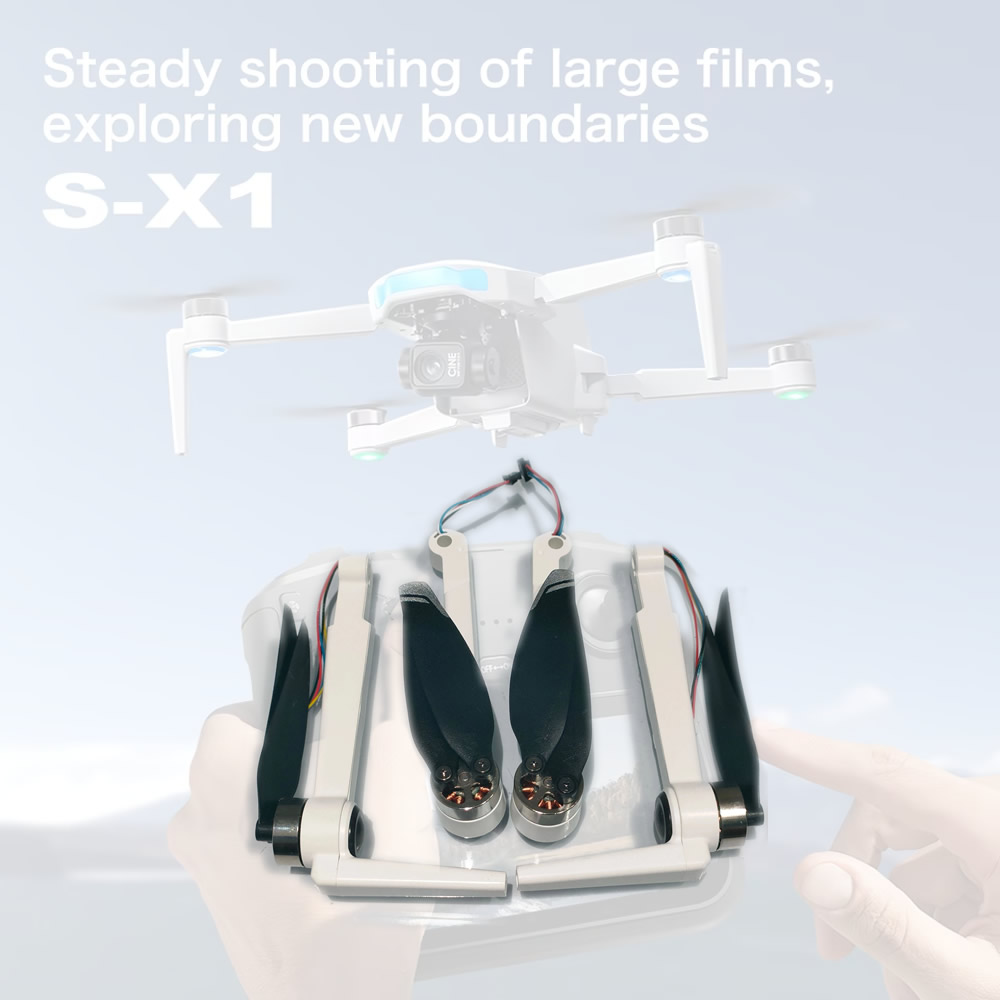 4PCS แขนมอเตอร์แบบไม่มีแปรงพร้ - Drone X1 Rc บทวิจารณ์และราคา