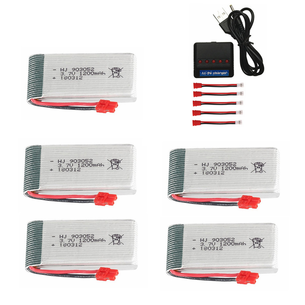 3.7V 1200mAh 903052 แบตเตอรี่  - Lipo Battery Charger บทวิจารณ์และราคา