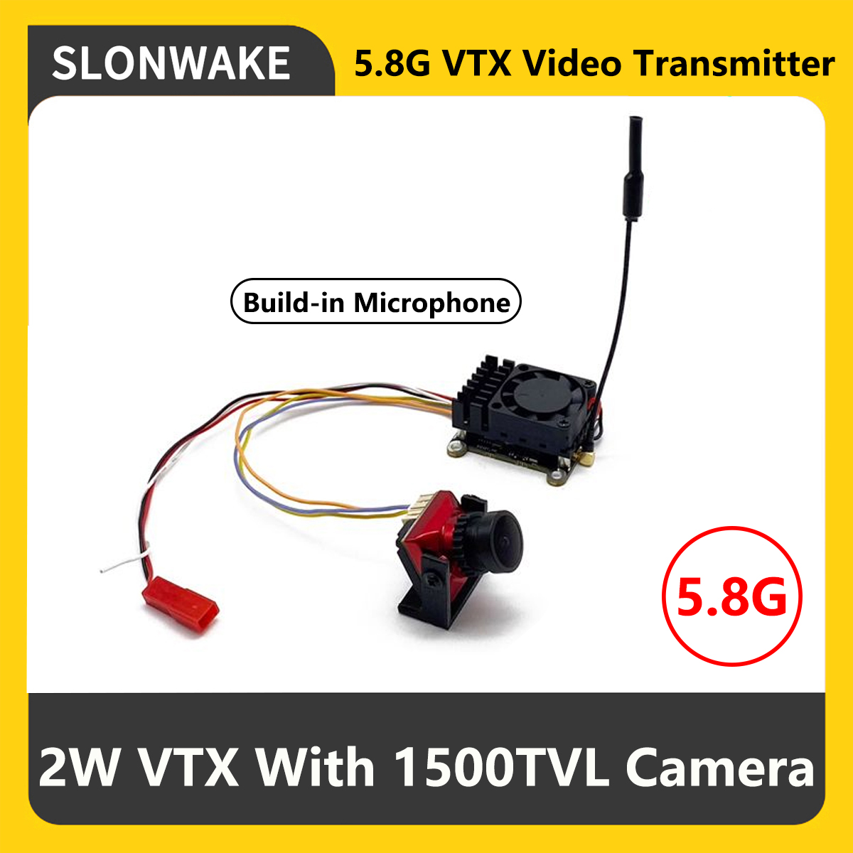 SLONWAKE 5.8G 2000mW FPV VTX ต - Rc Airplane Drone บทวิจารณ์และราคา