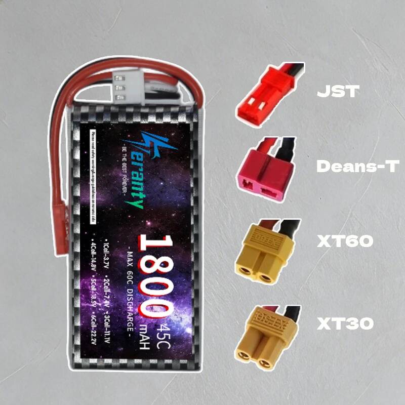 TERANTY 2S 3S 4S 1800mAh แบตเต - Drone Rc Boat บทวิจารณ์และราคา