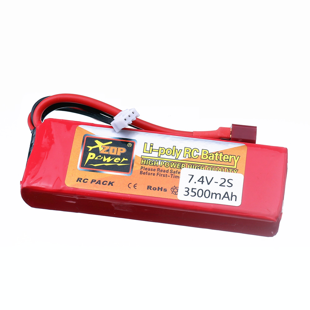 แบตเตอรี่ Lipo 2S 7.4V 3500mAh - Drone Rc Boat บทวิจารณ์และราคา
