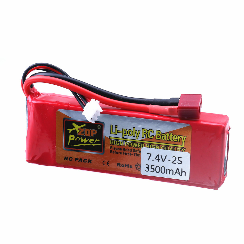แบตเตอรี่ Lipo 2S 7.4V 3500mAh - Drone Rc Boat บทวิจารณ์และราคา