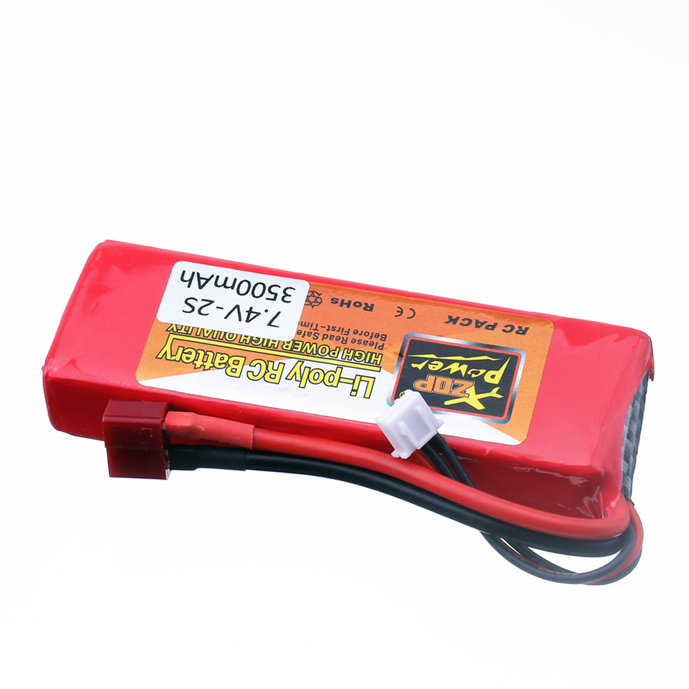 แบตเตอรี่ Lipo 2S 7.4V 3500mAh - Drone Rc Boat บทวิจารณ์และราคา