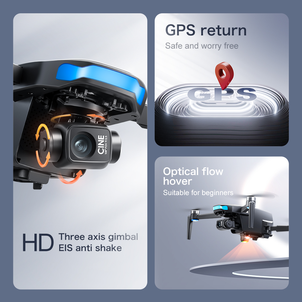 โดรน GPS รุ่น S-X1 ดั้งเดิม กล - Drone X1 Rc บทวิจารณ์และราคา