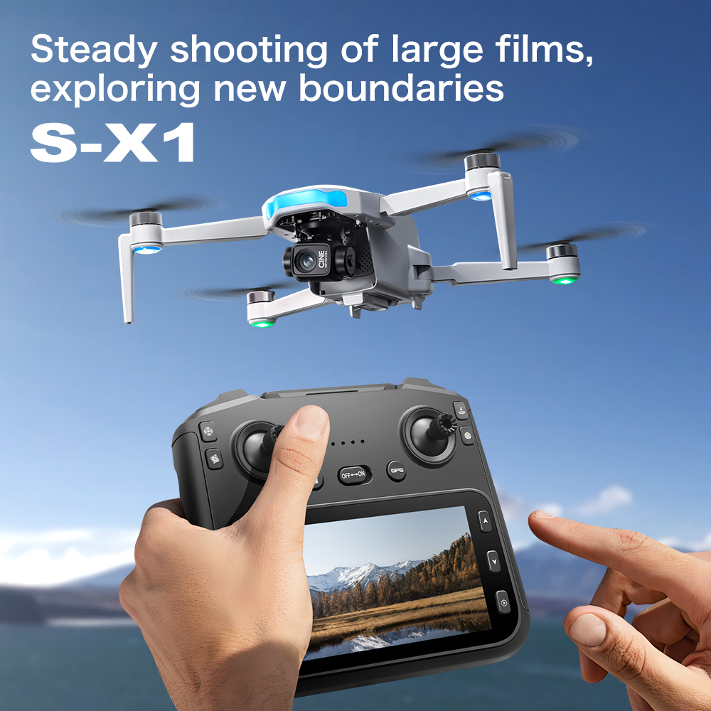 โดรน GPS รุ่น S-X1 ดั้งเดิม กล - Drone X1 Rc บทวิจารณ์และราคา