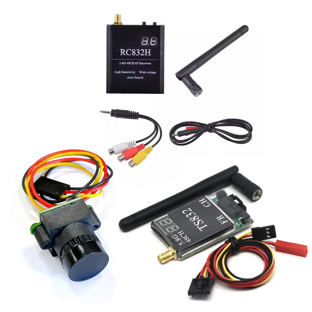 ตัวรับสัญญาณ TS832 +RC832 +กล้ - Drone Rc Harness บทวิจารณ์และราคา
