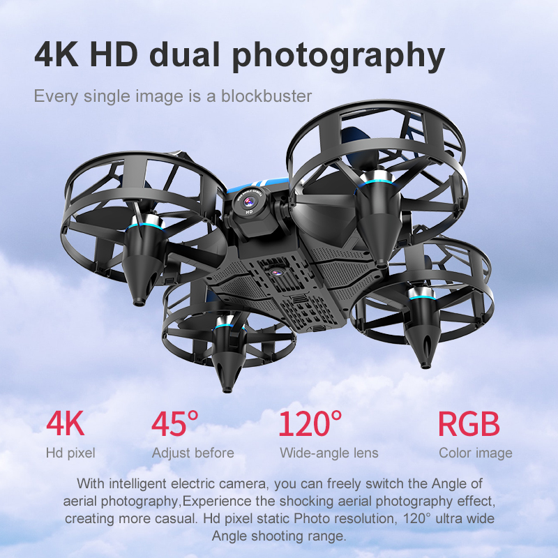 ใหม่ Mini Drone 812PRO อาชีพ H - Drone Vera Rc บทวิจารณ์และราคา
