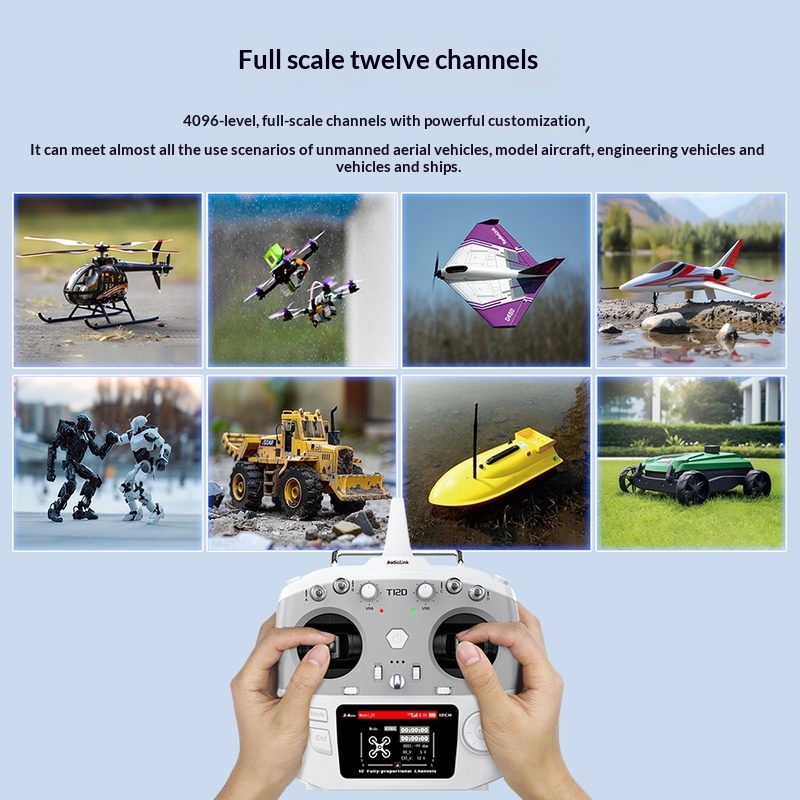 วิทยุบังคับ Radiolink T12D 12  - Drone Rc Frequency บทวิจารณ์และราคา